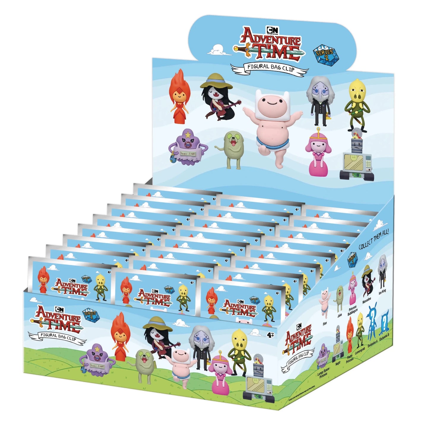 Adventure Time Series 2 Blind Bag Mystery Bag Clip - GeekCore