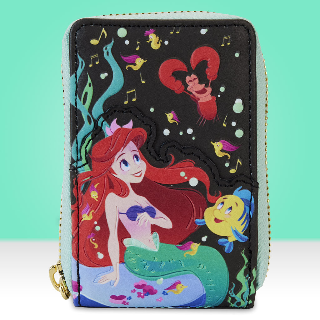 Loungefly x Disney The Little Mermaid Life is The Bubbles Accordion Wallet
