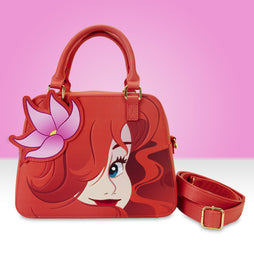 Loungefly x Disney The Little Mermaid Ariel Face Crossbody Bag