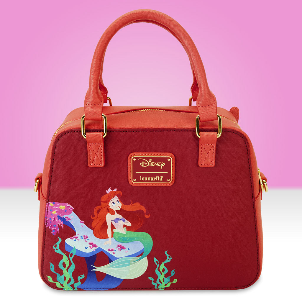 Loungefly x Disney The Little Mermaid 35th Anniversary Ariel Crossbody Bag