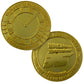 Back to the Future 35th Anniversary Gold Limited Edition Collectors Coin - GeekCore