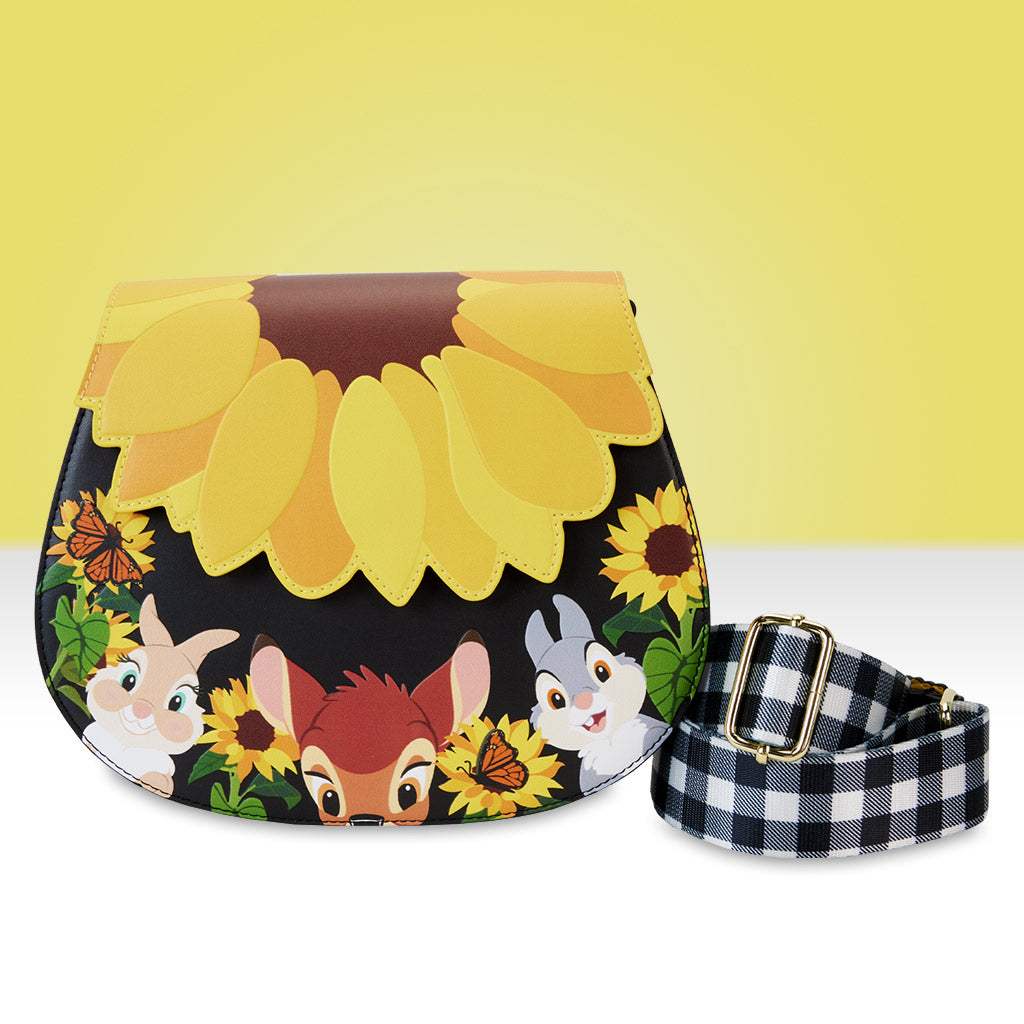 Loungefly x Disney Bambi Sunflower Strap Crossbody Bag