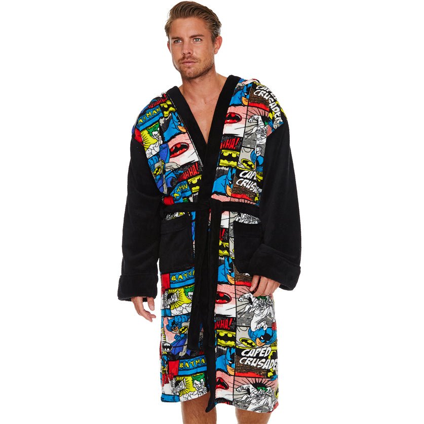 Batman Comic Strip Bath Robe – GeekCore