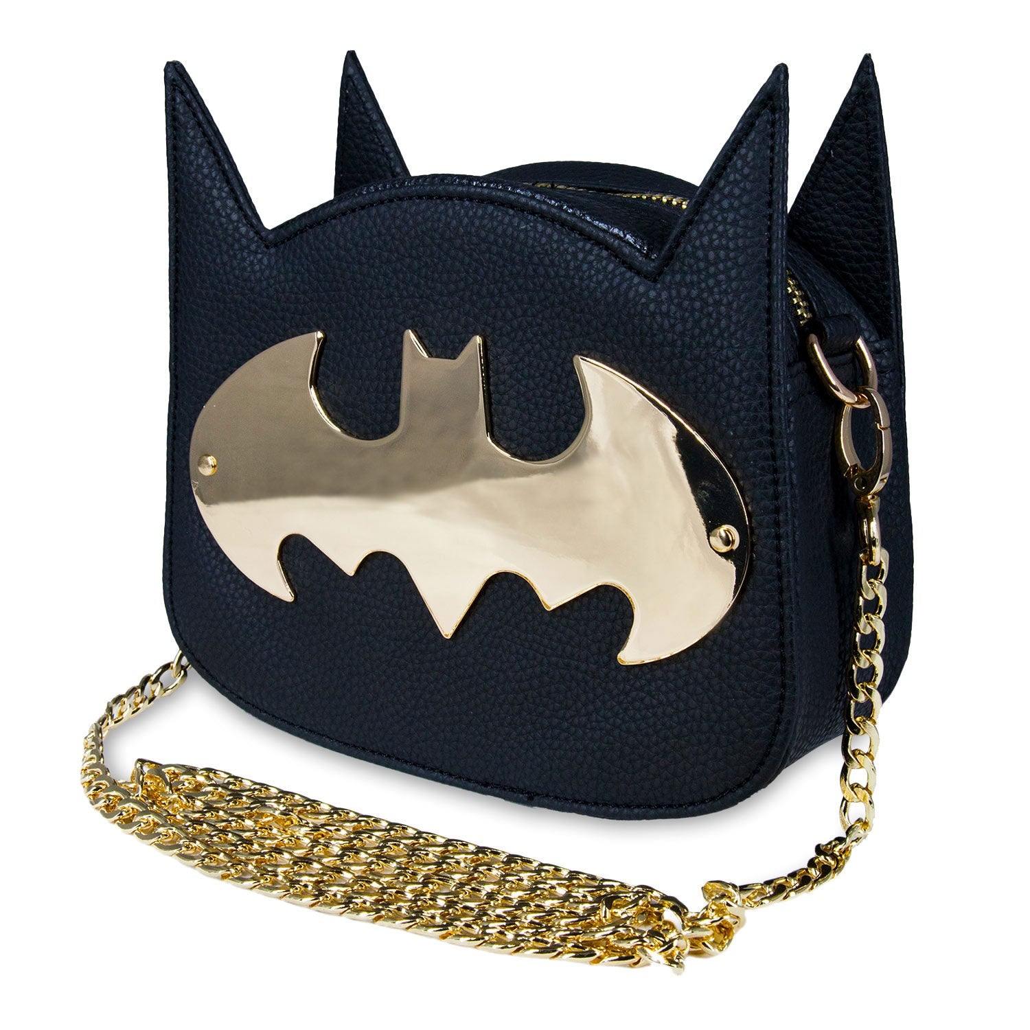 Batman Gotham Gold Cross Body Handbag - GeekCore
