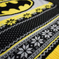 Batman Knitted Christmas Jumper / Sweater - GeekCore