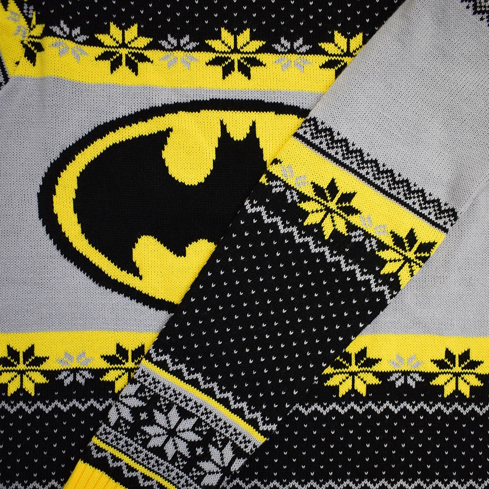 Batman Knitted Christmas Jumper / Sweater - GeekCore