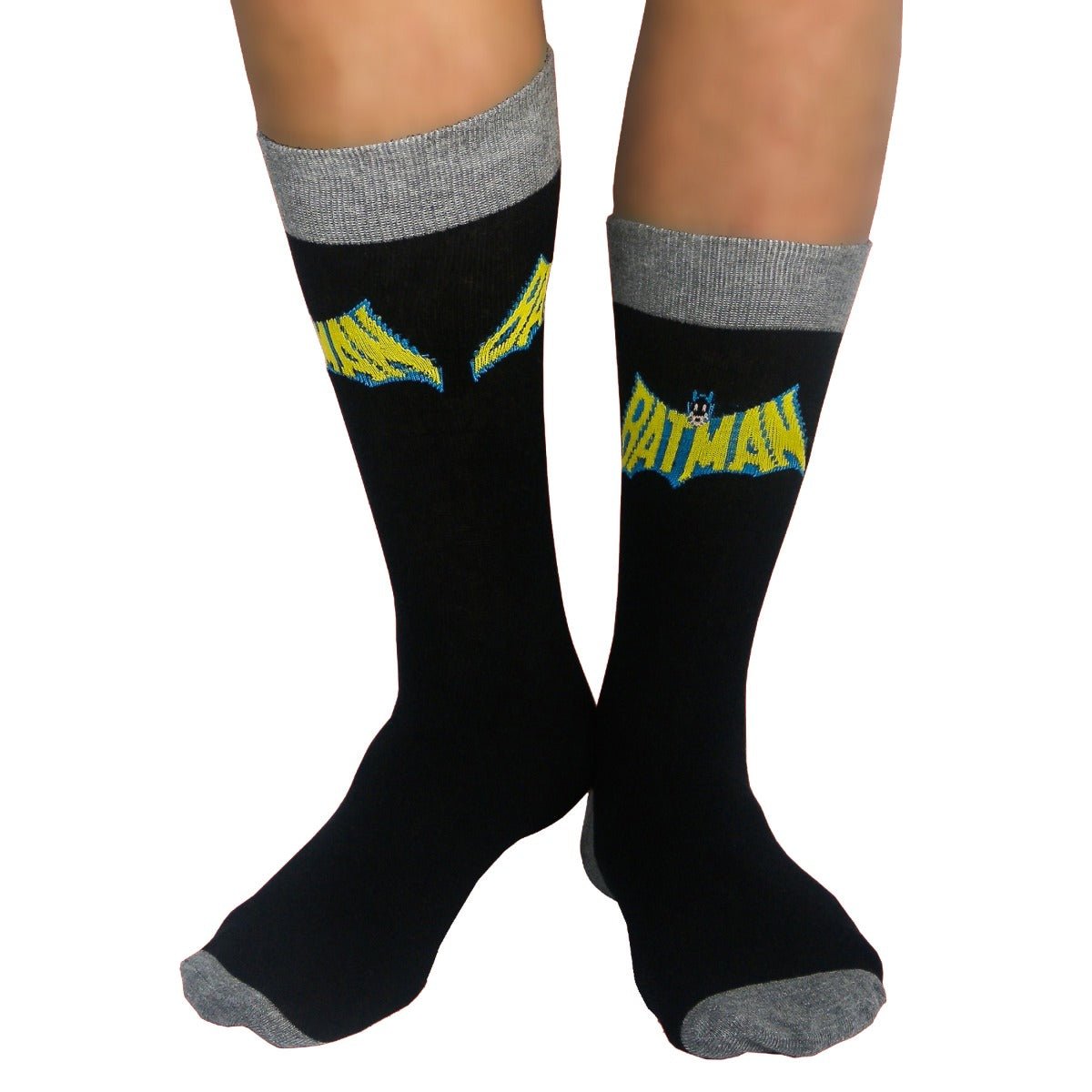 Batman Socks (3 Pairs) Metal Tin - GeekCore