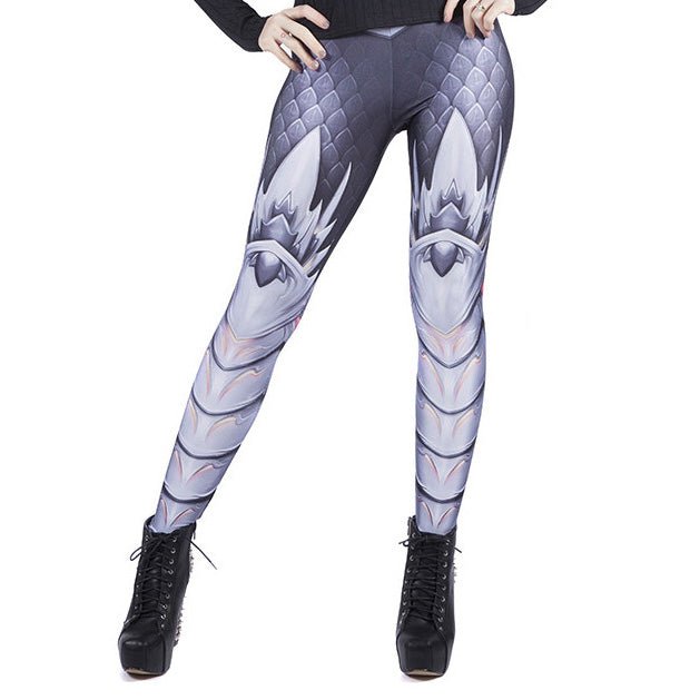 Black Dragon Leggings by Wild Bangarang - GeekCore