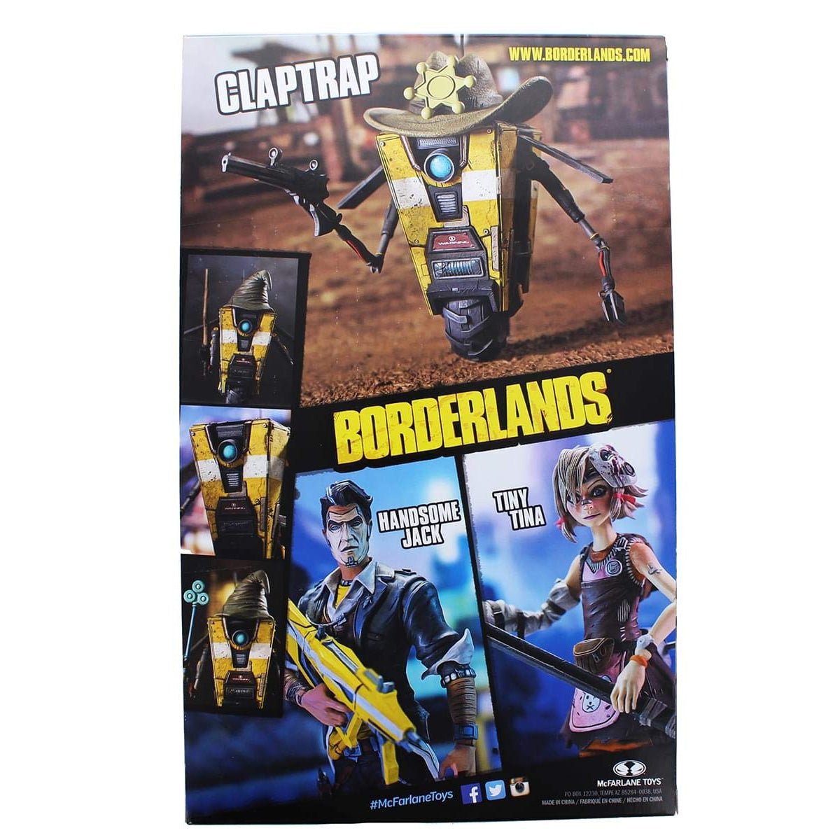 Borderlands Claptrap Deluxe Box Set Action Figure – GeekCore