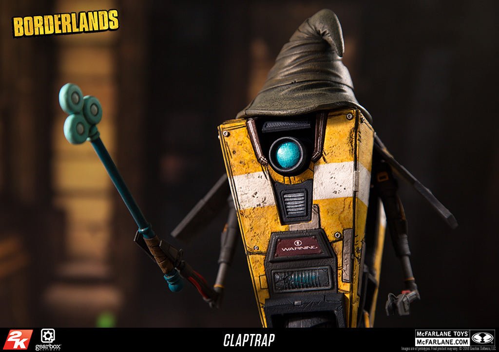 Borderlands Claptrap Deluxe Box Set Action Figure - GeekCore