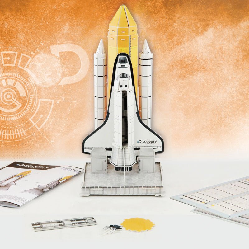 Build Your Own 3D Space Shuttle Model - GeekCore