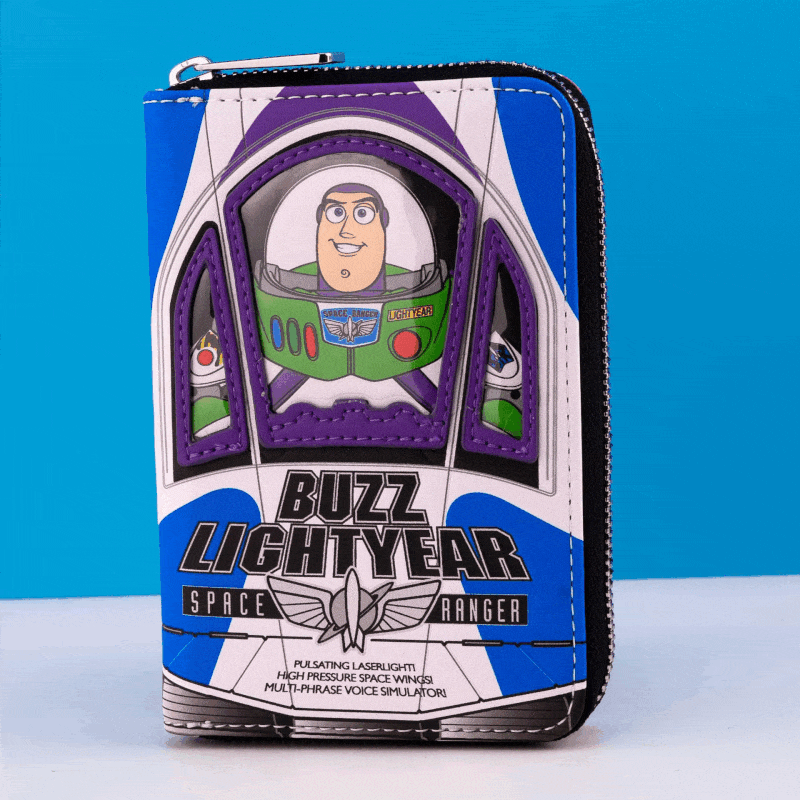 Loungefly x Pixar Toy Story 30th Anniversary Buzz Lightyear Zip Around Wallet