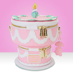 Loungefly x Disney Alice in Wonderland Unbirthday Cake Crossbody Bag