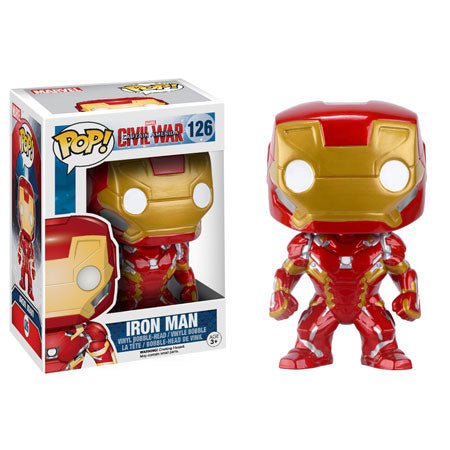 Captain America Civil War Funko Pop! Vinyls - GeekCore