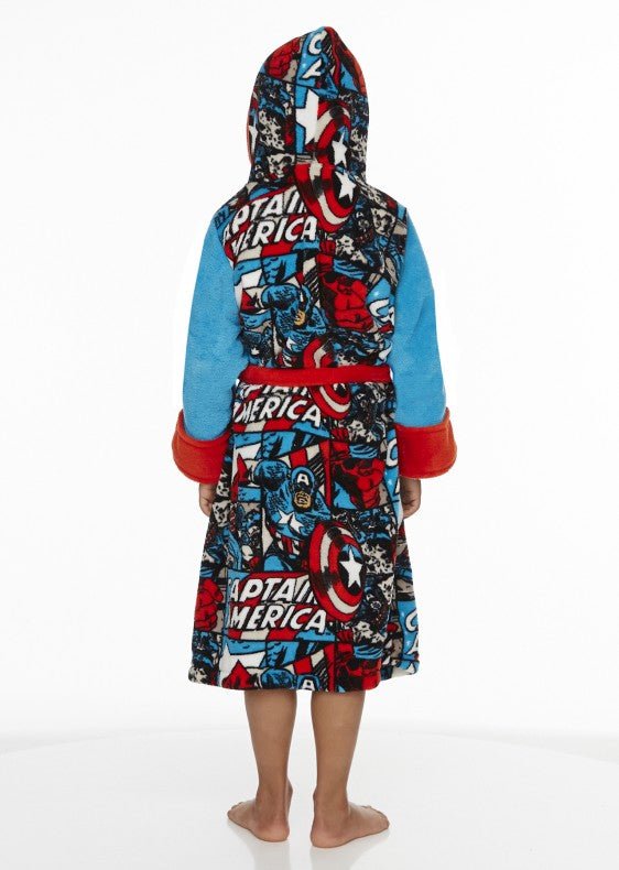 Captain America Kids Bath Robe - GeekCore