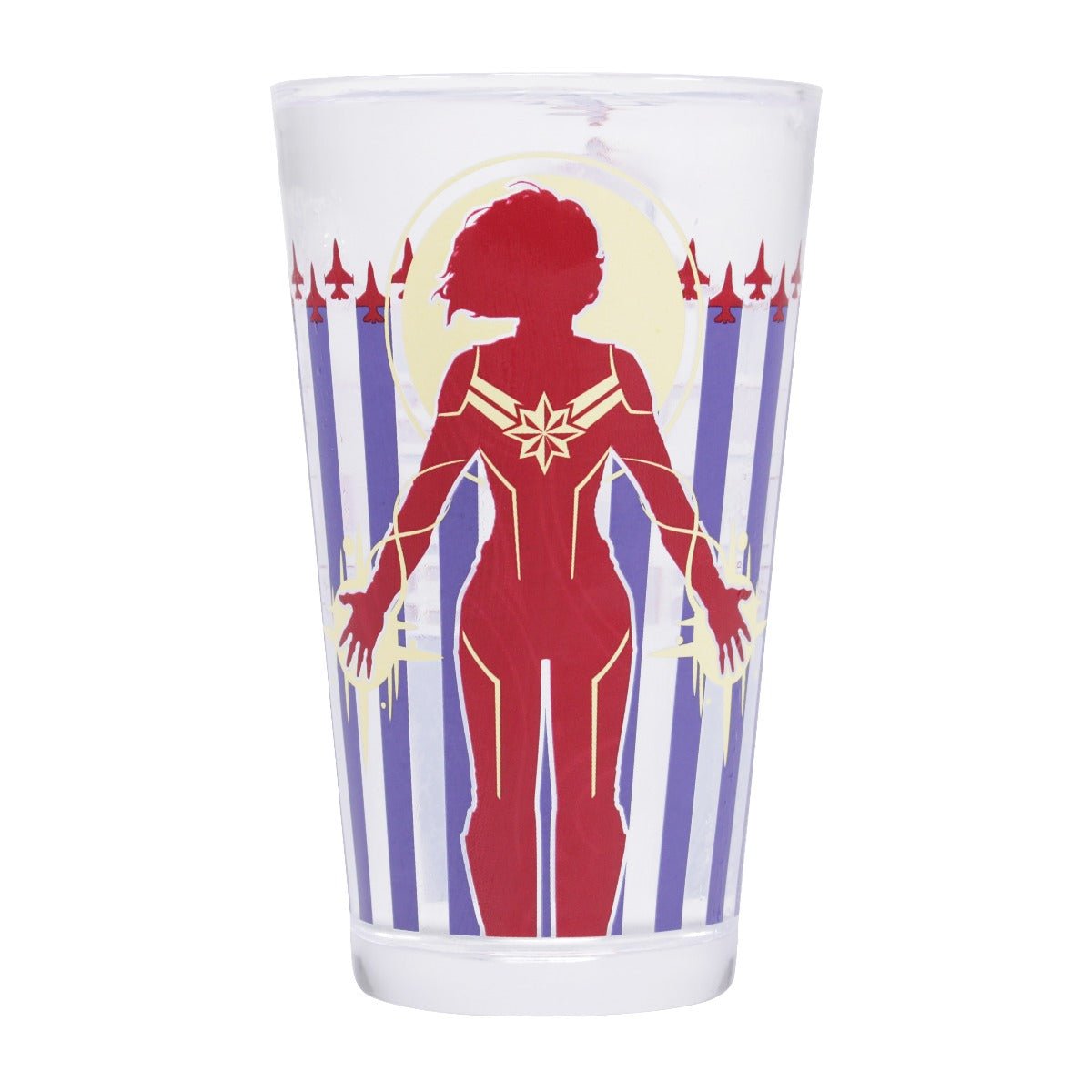 Captain Marvel Cold Changing Glass - GeekCore