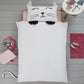 Cat Shaped Single Duvet Cover Bedding Set - GeekCore