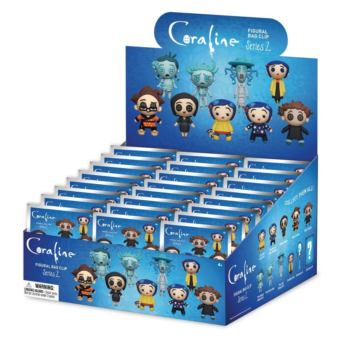 Coraline Series 2 Blind Bag Mystery Bag Clip - GeekCore