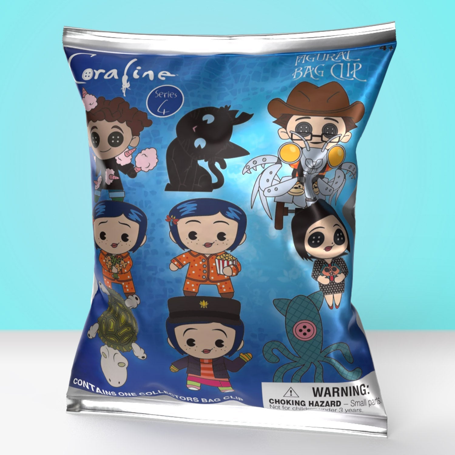 Coraline Series 4 Blind Bag Mystery Bag Clip - GeekCore