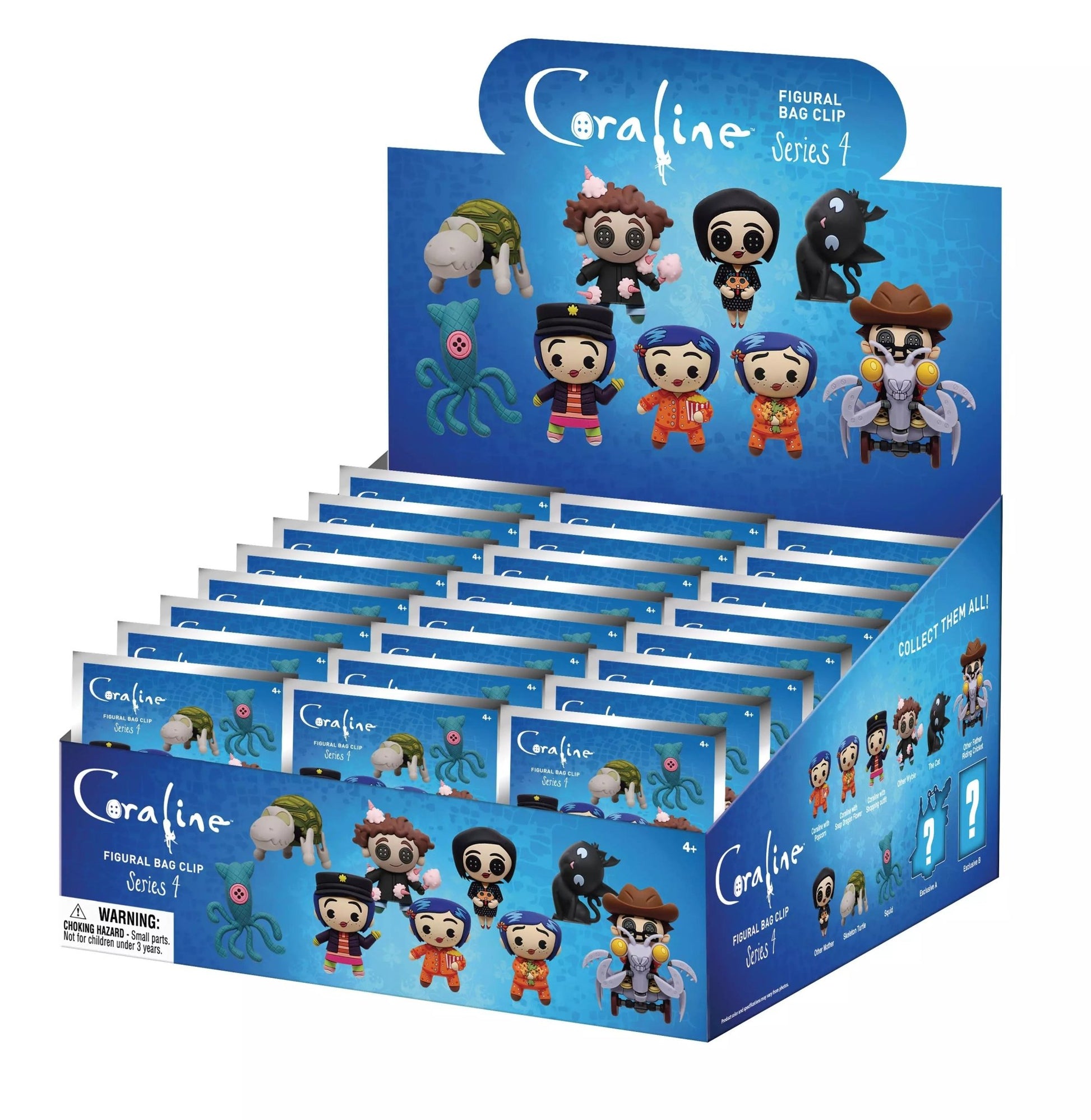 Coraline Series 4 Blind Bag Mystery Bag Clip - GeekCore