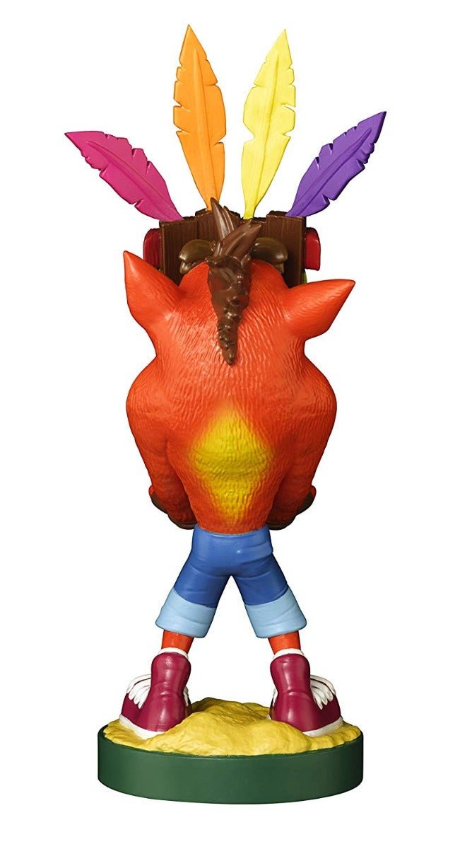 Crash Bandicoot Aku Aku Cable Guy Controller & Smartphone Stand - GeekCore