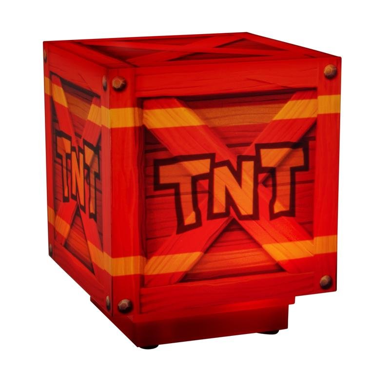 Crash Bandicoot TNT Crate Light with SFX - GeekCore