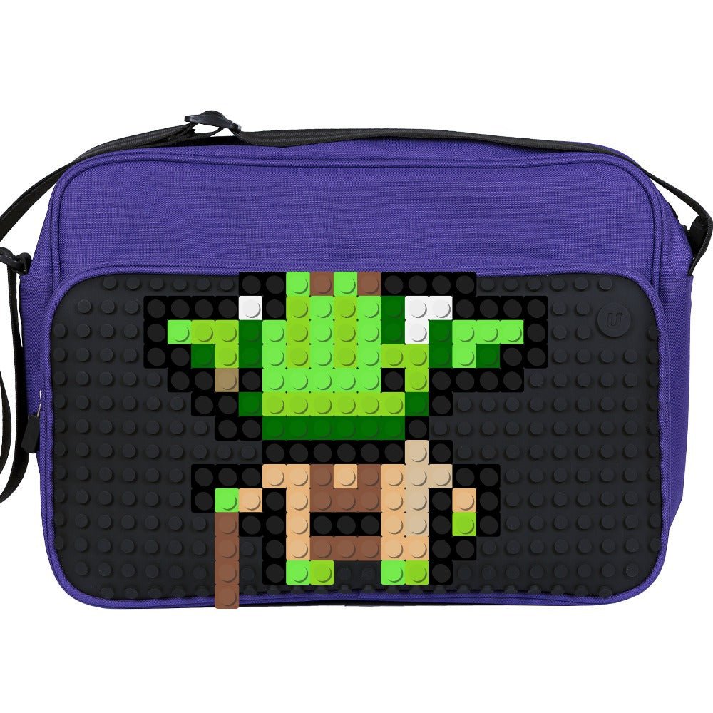 Creative Pixel Two Pocket Messenger Bag - GeekCore