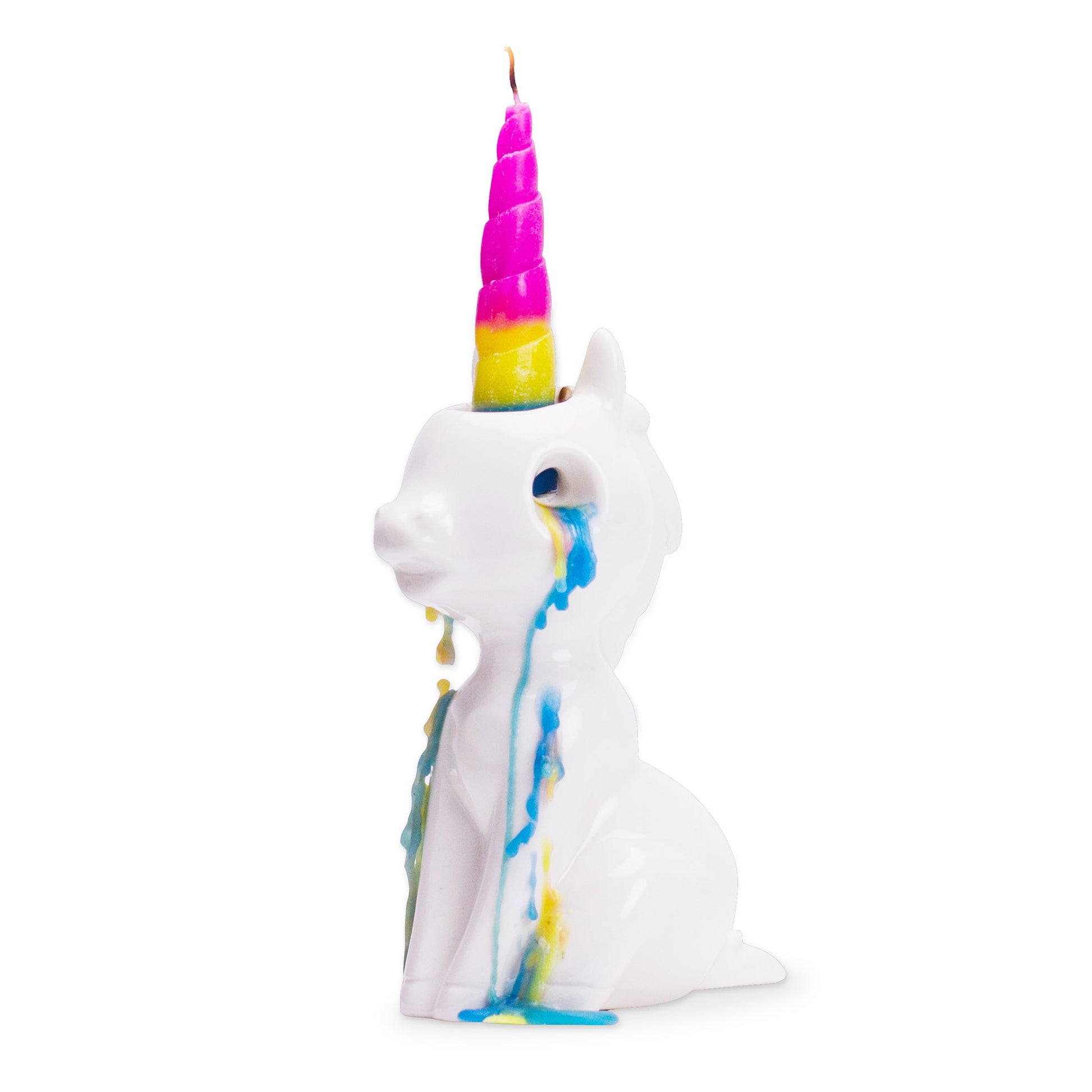 Crying Unicorn Candle - GeekCore