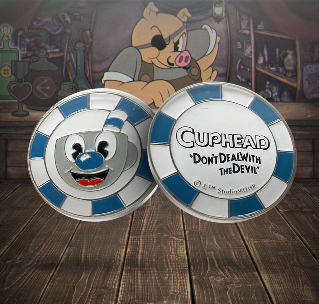 Cuphead Devil's Casino Collectors Coins Twin Pack - GeekCore