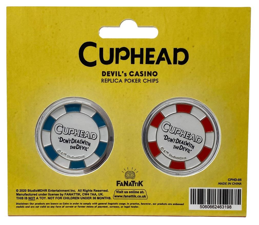 Cuphead Devil's Casino Collectors Coins Twin Pack - GeekCore