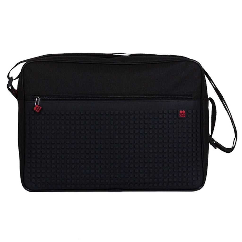 Customisable Pixel Shoulder Bag - Black - GeekCore
