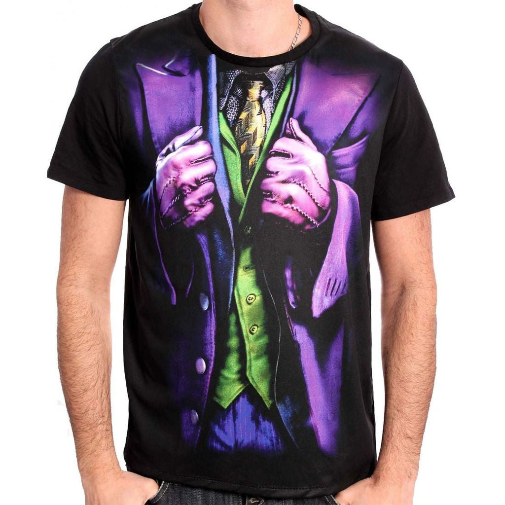 Dark Knight Joker Costume T-Shirt – GeekCore - Main Image