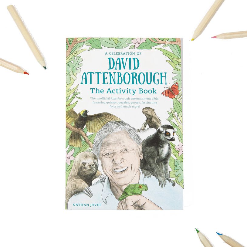 David Attenborough Activity Book - GeekCore