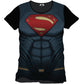 Dawn of Justice Superman Costume T - Shirt - GeekCore