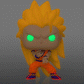 DBZ Goku SS3 (Glow in the Dark) Pop! Vinyl and Tee Set - GeekCore