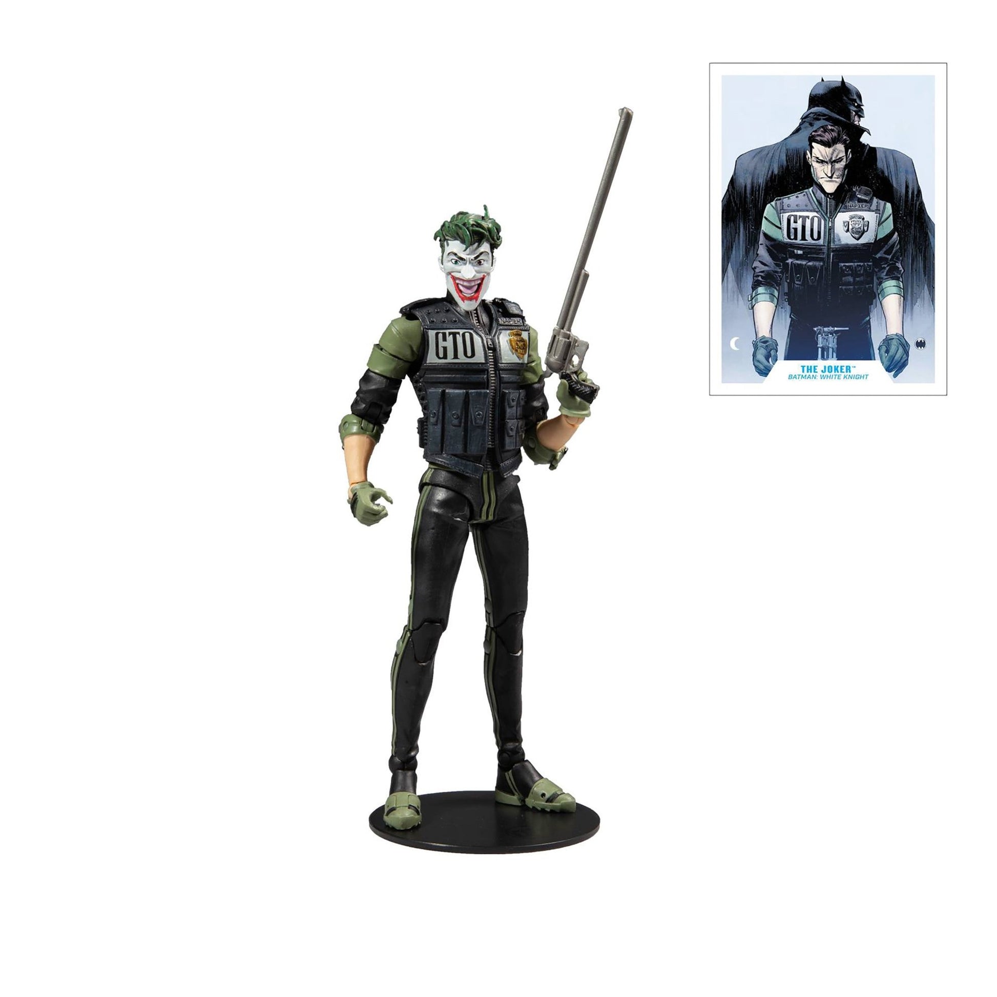 DC Multiverse White Knight Joker 7" Action Figure - GeekCore