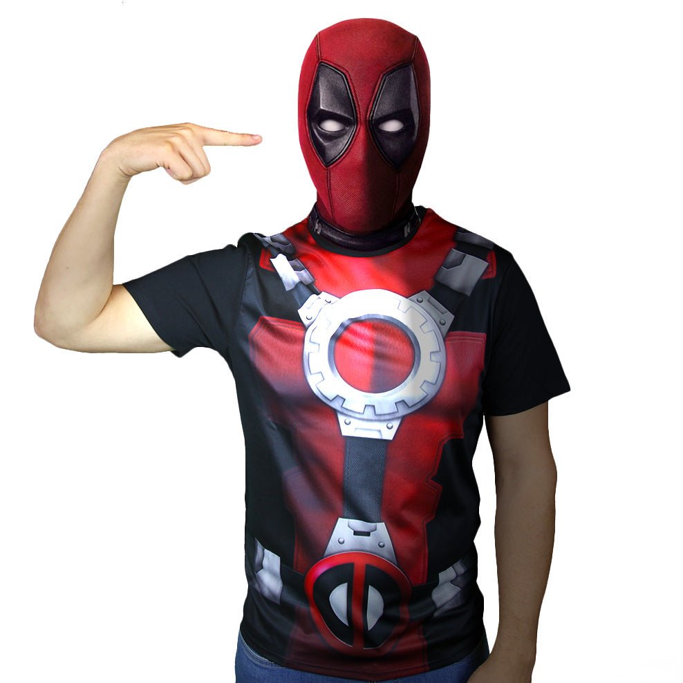 Deadpool Costume T - Shirt - GeekCore