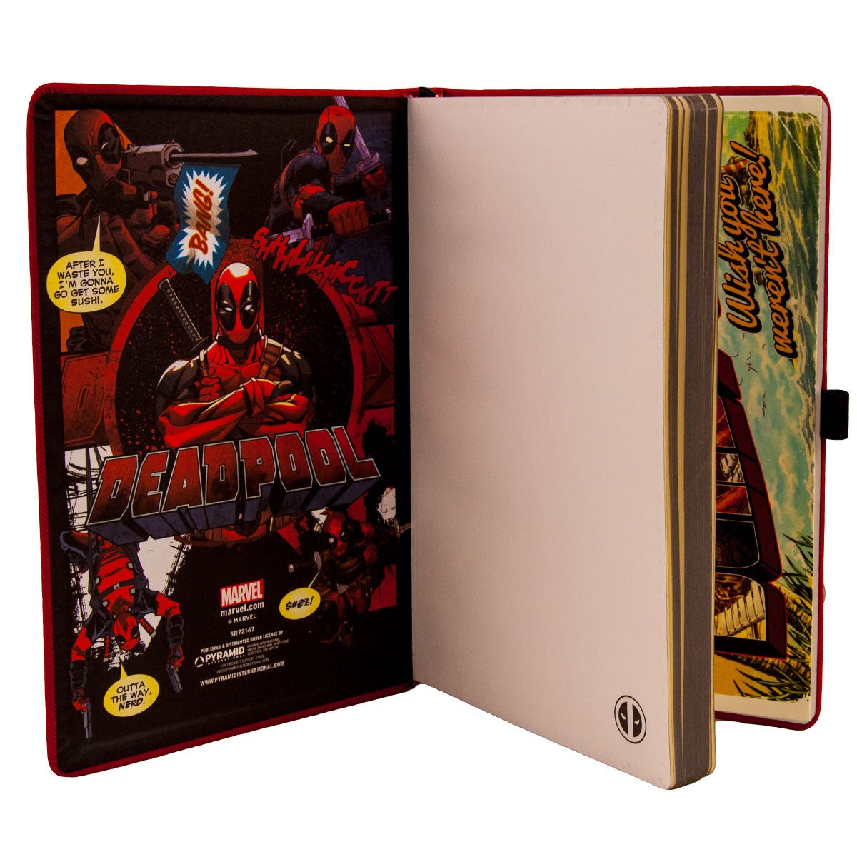 Deadpool Premium A5 Notebook - GeekCore