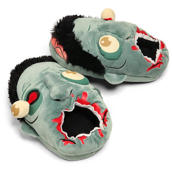 Decapitated Zombie Slippers - GeekCore