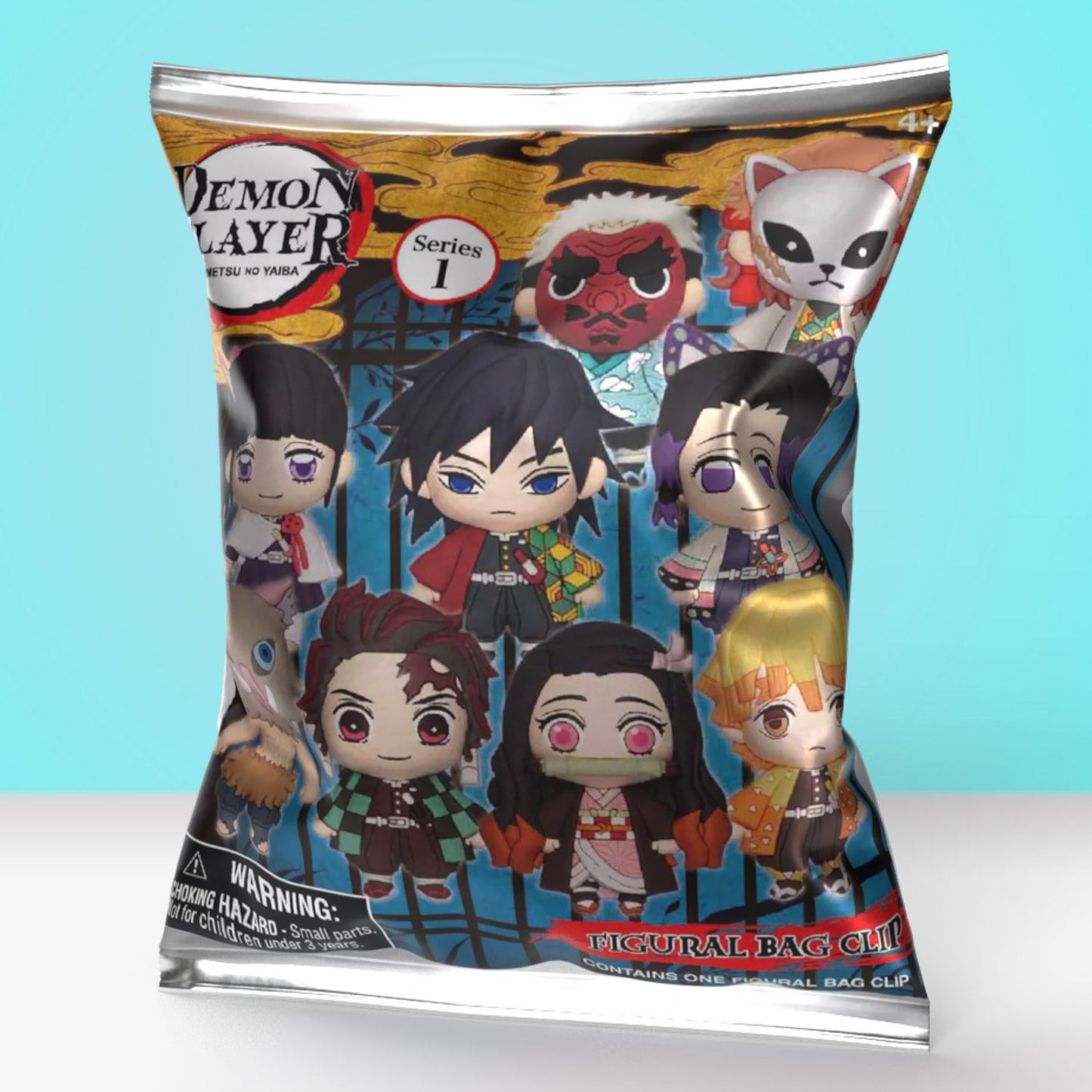 Demon Slayer Series 1 Blind Bag Mystery Bag Clip - GeekCore