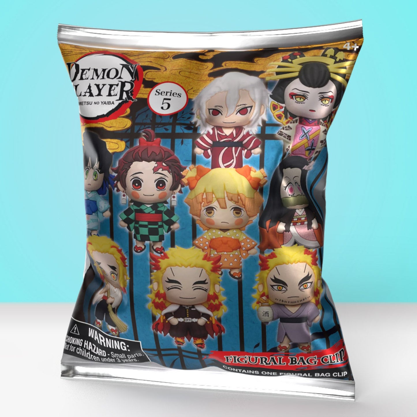 Demon Slayer Series 5 Blind Bag Mystery Bag Clip - GeekCore