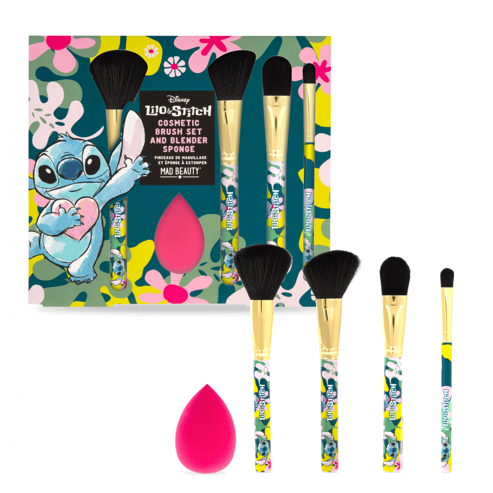 Disney Lilo & Stitch Cosmetics Brush Set by Mad Beauty - GeekCore