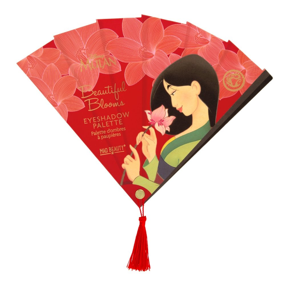 Disney Mulan Fan Eyeshadow Palette by Mad Beauty - GeekCore