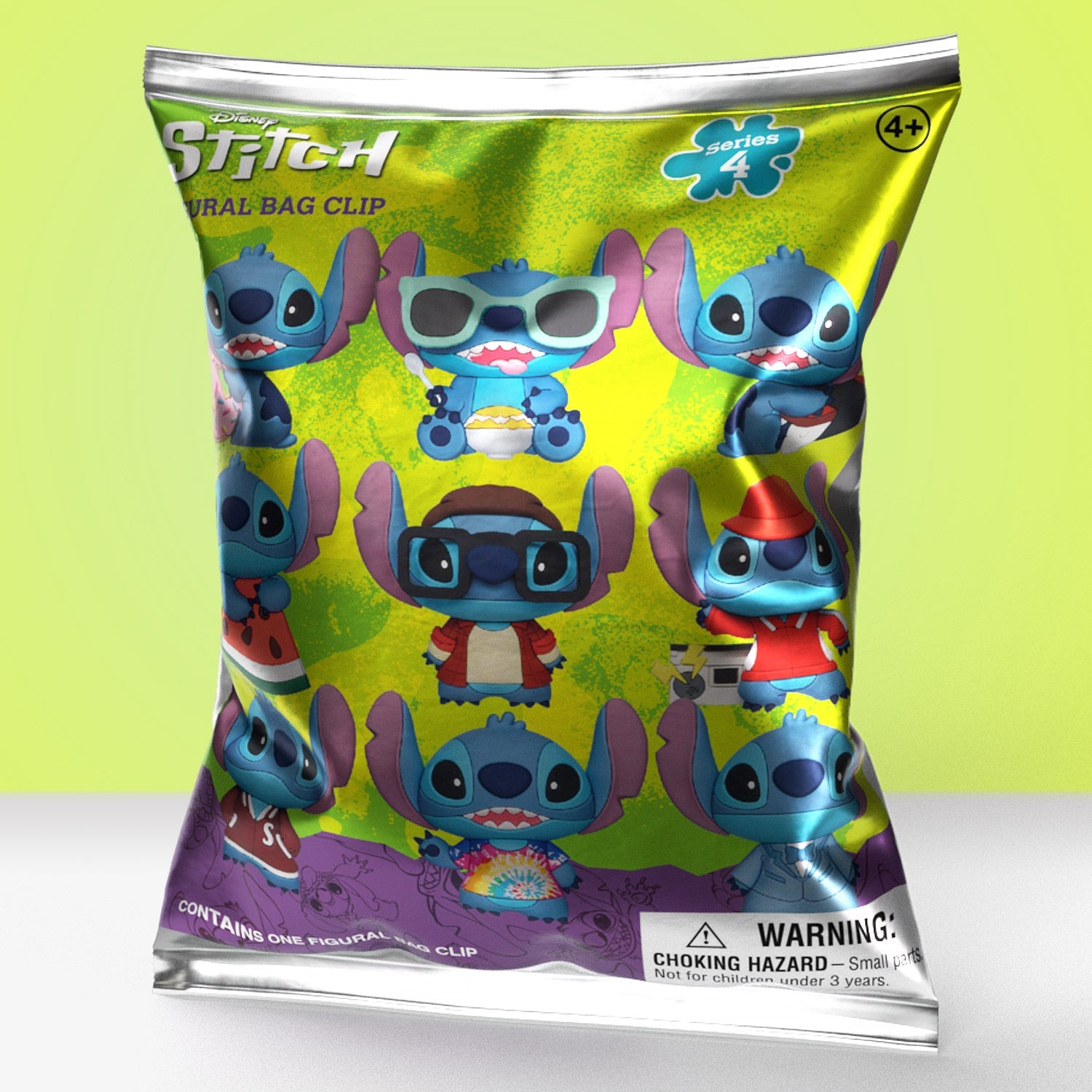 Disney Stitch Series 4 Blind Bag Mystery Bag Clip - GeekCore