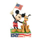Disney Traditions by Jim Shore - A Banner Day Mickey and Pluto Figurine - GeekCore