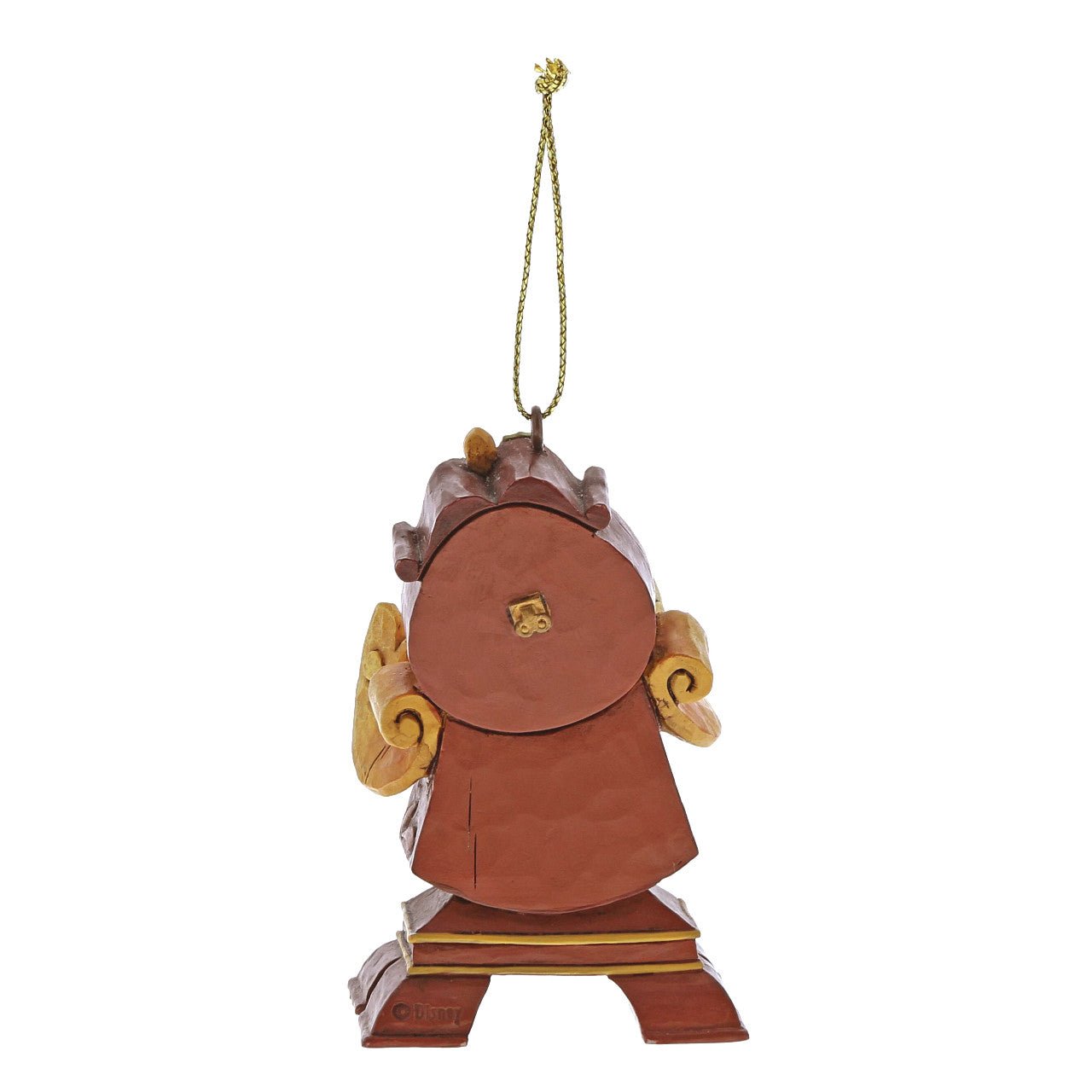 Disney Traditions by Jim Shore - Cogsworth Hanging Ornament - GeekCore