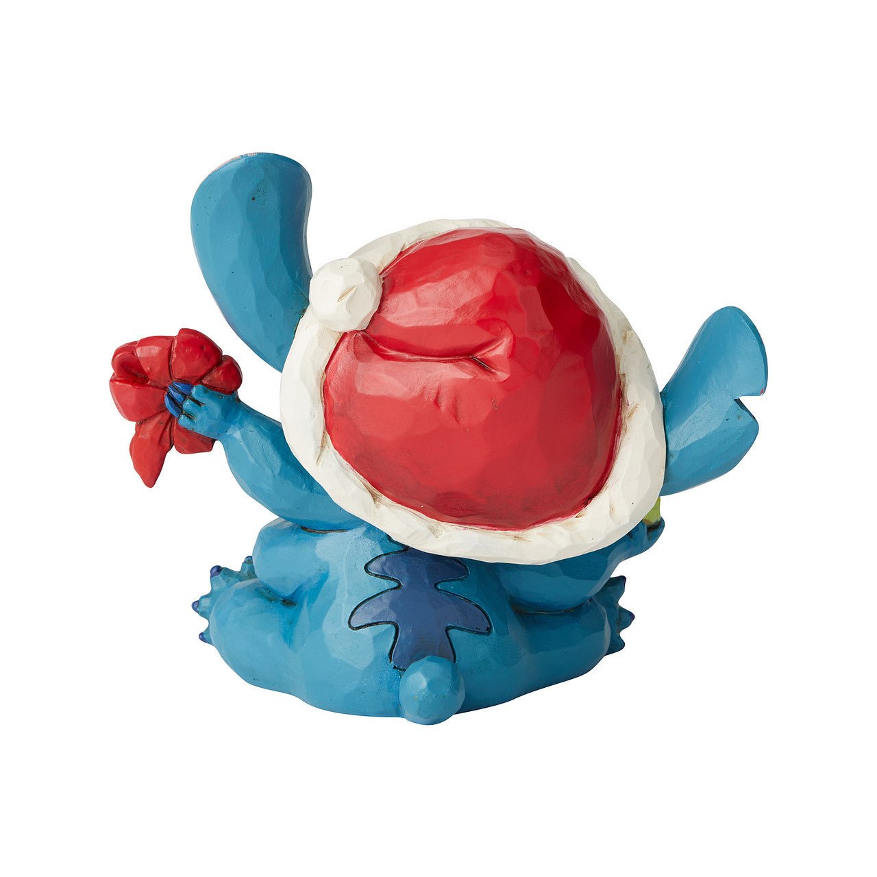 Disney Traditions by Jim Shore - Stitch with Santa Hat Figurine - GeekCore