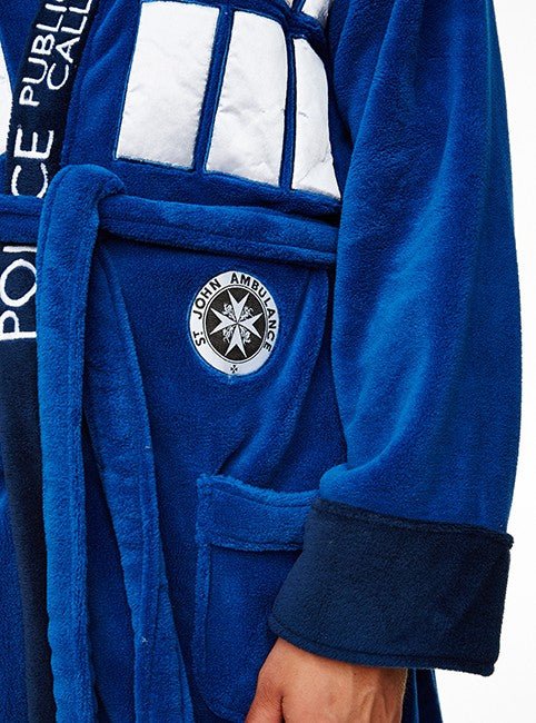 Doctor Who Tardis Bath Robe - GeekCore