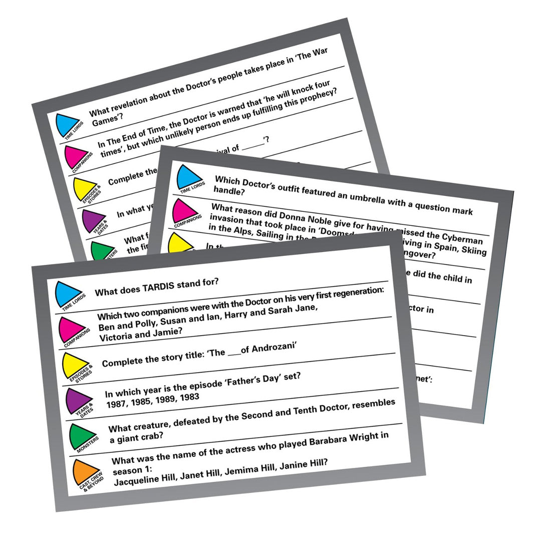Doctor Who Trivial Pursuit - GeekCore