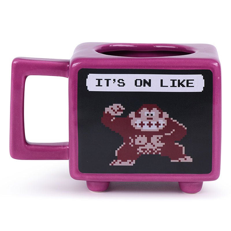 Donkey Kong Retro TV Heat Changing Mug - GeekCore